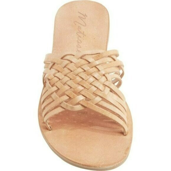 NWT Matisse Women's Fred Woven Leather Flat Slip On Sandals - Picture 3 of 8